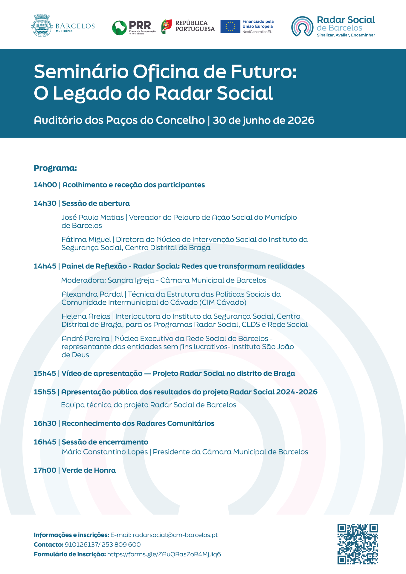  Oficina de Futuro: O Legado do Radar Social  apresenta resultados do projeto em Barcelos
