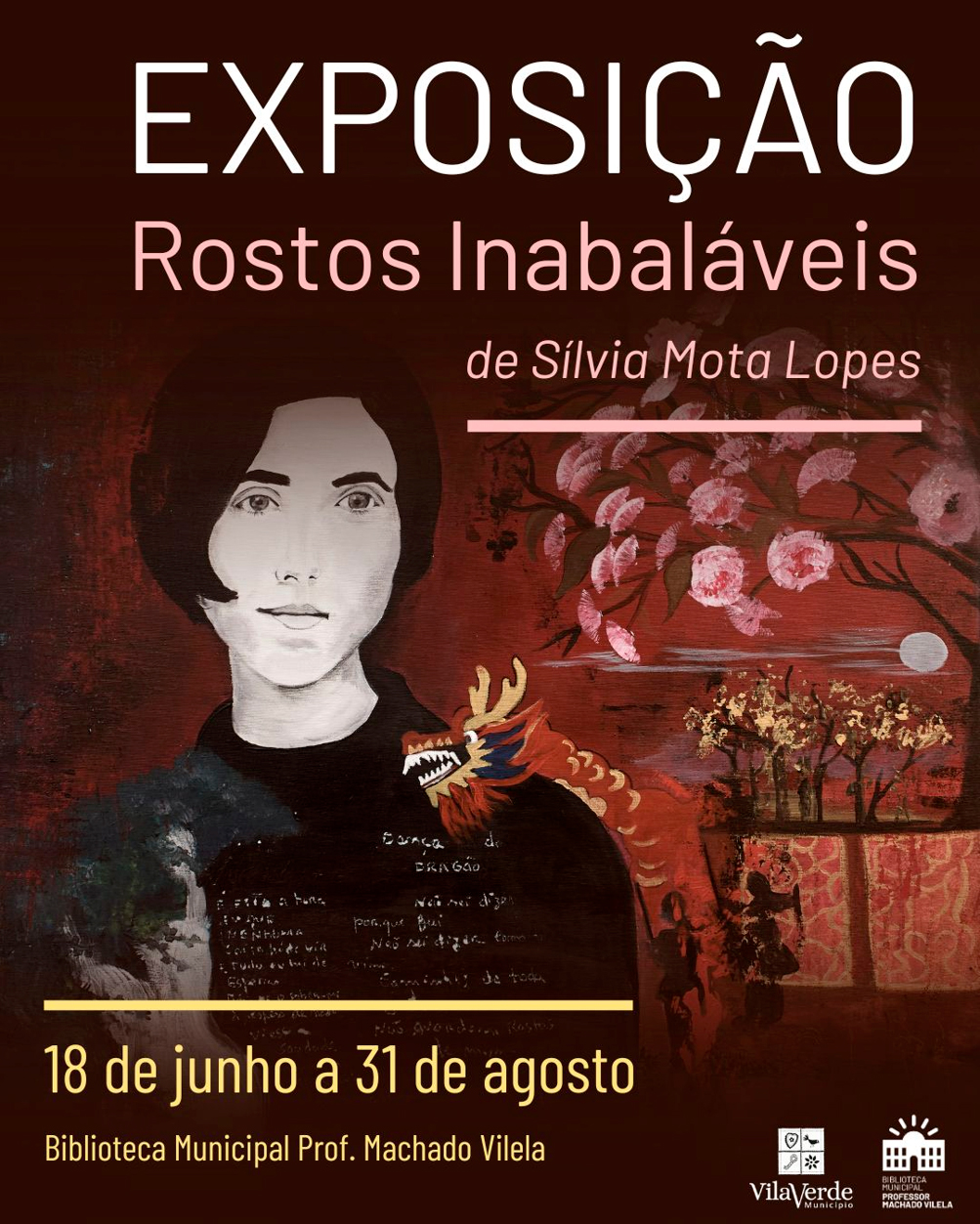 Biblioteca de Vila Verde abre exposição para  retirar da invisibilidade o rosto de mulheres criadoras 