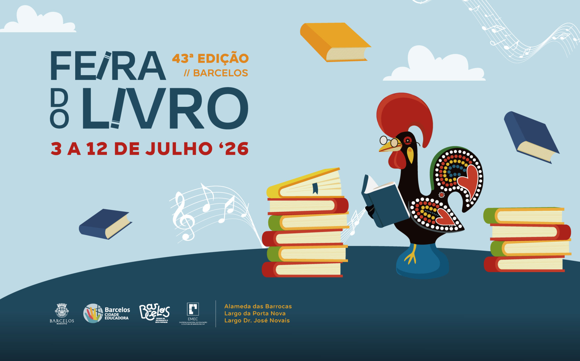 Feira do Livro de Barcelos arranca esta sexta feira