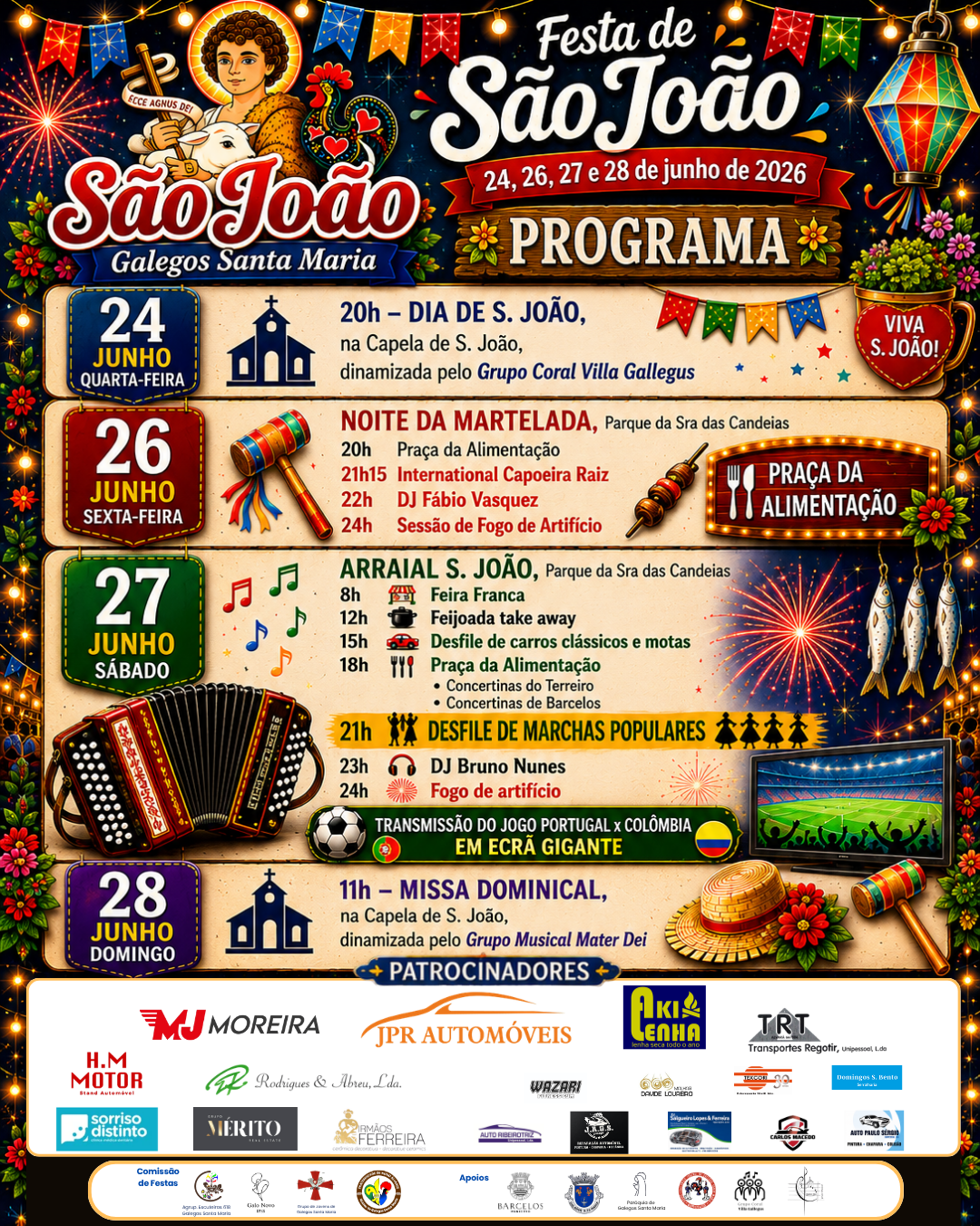 Festa de S. João de Galegos Santa Maria