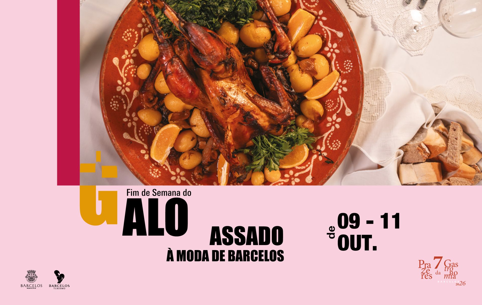 Fim de Semana do Galo Assado regressa a Barcelos