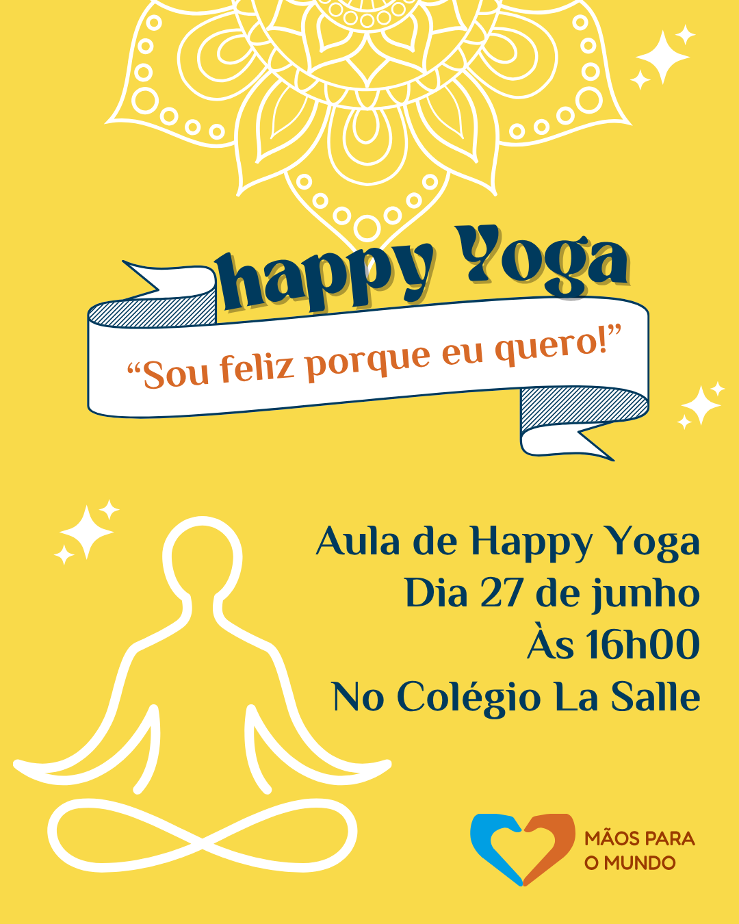 SOPRO promove sessão de Happy Yoga