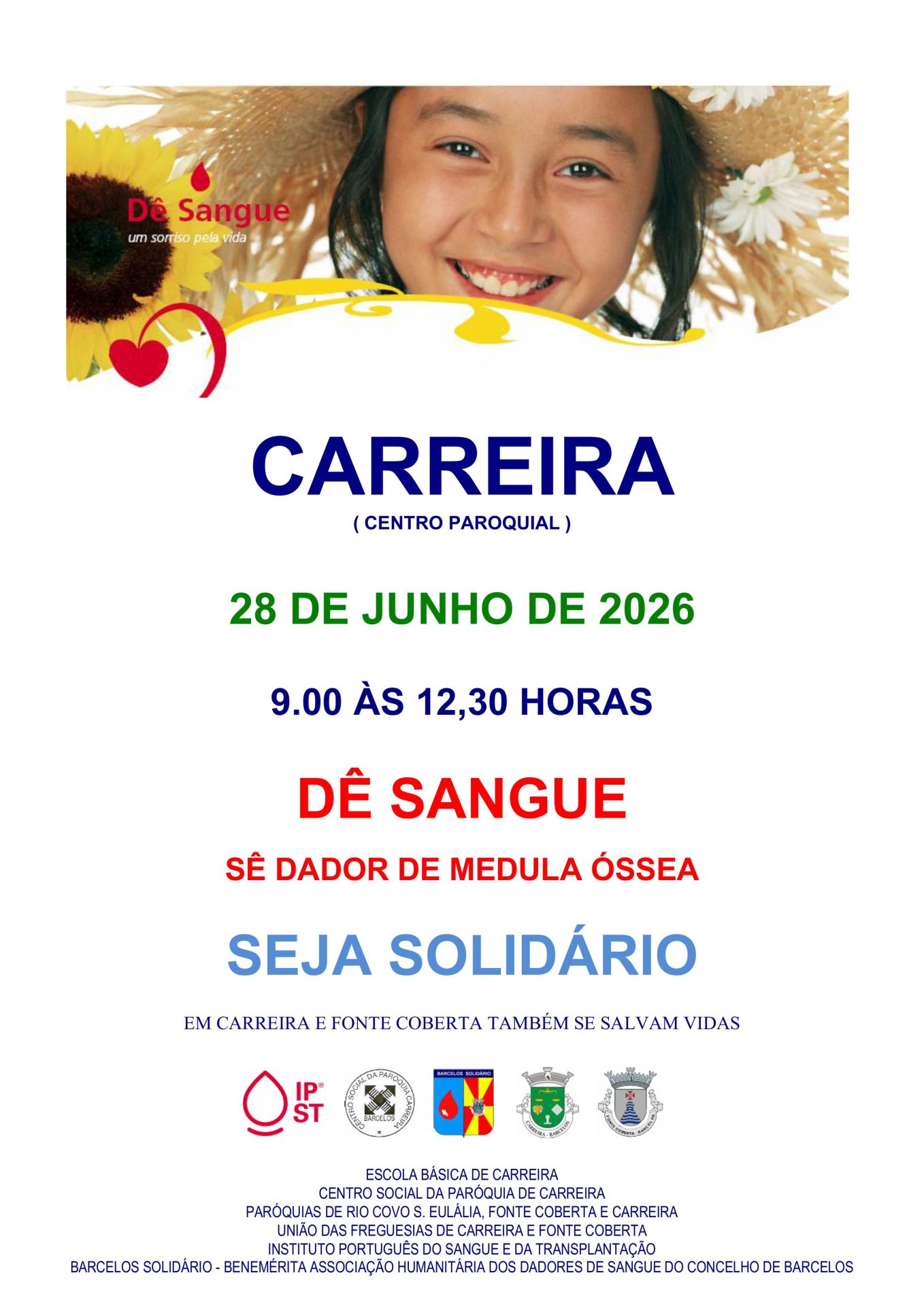 Recolha de Sangue em Carreira