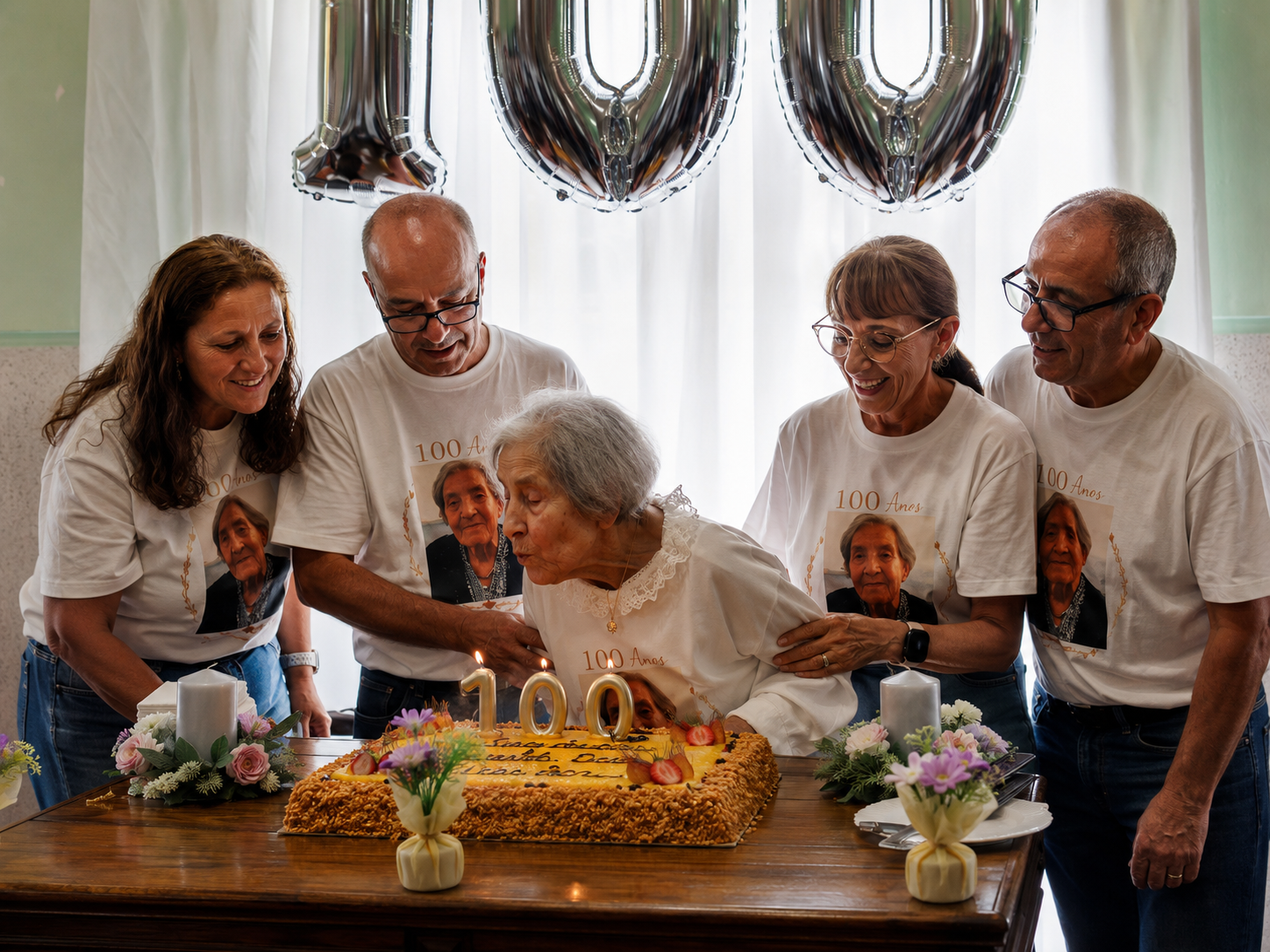 Utente do IMA - D. Lurdes Faria - celebra 100 anos com uma festa muito especial
