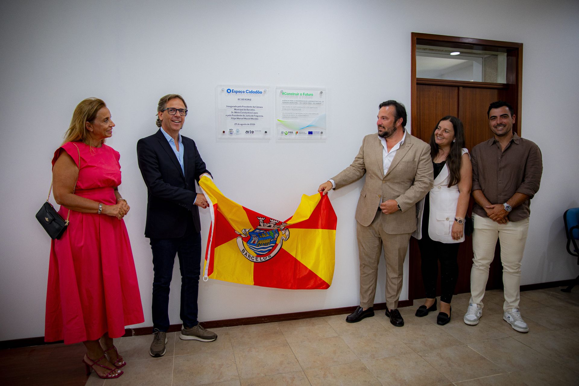 Mário Constantino inaugurou Espaço Cidadão em Roriz