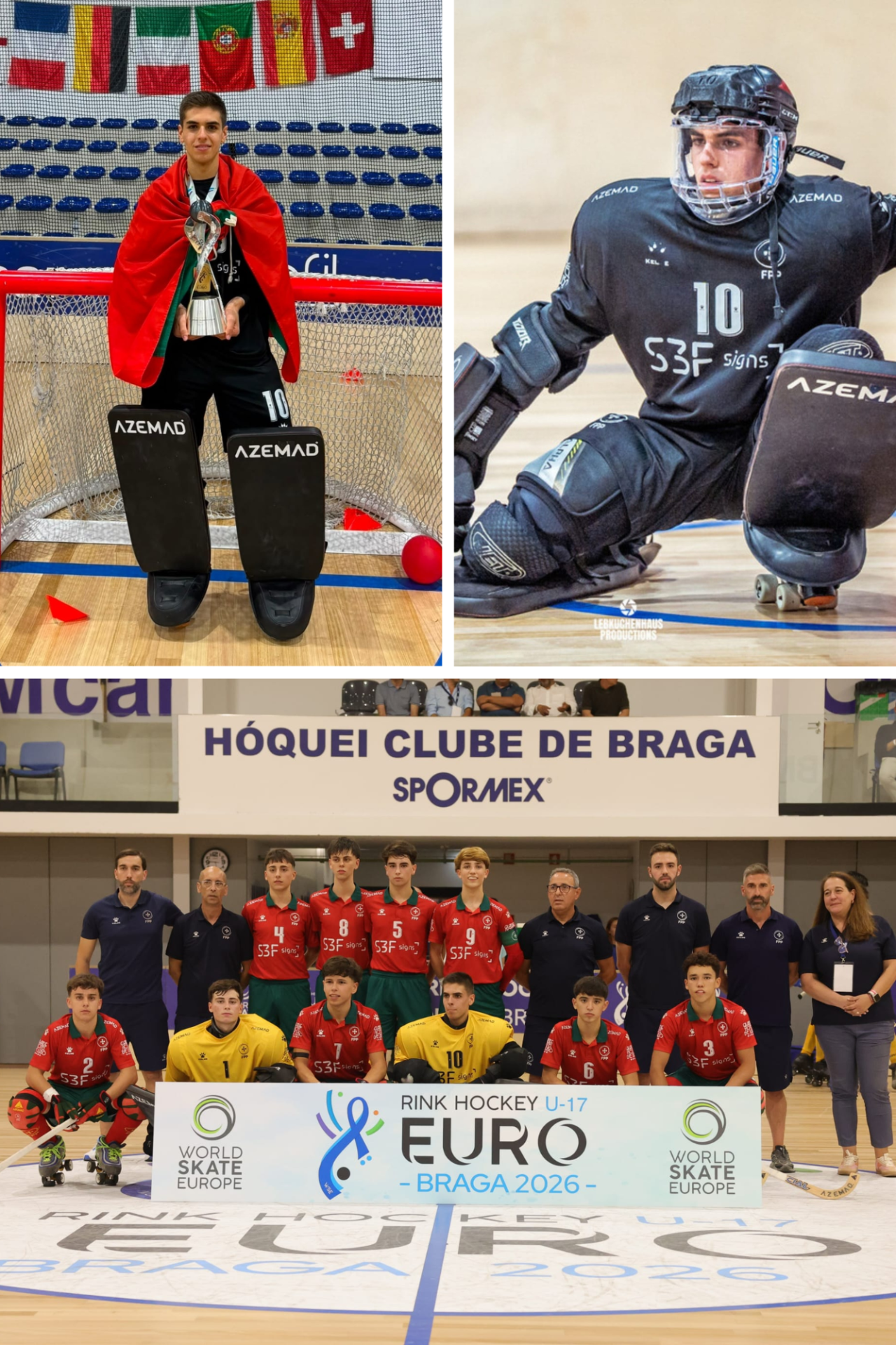 SIMÃO ARAÚJO _ Campeão EUROPEU SUB17 Hóquei em Patins