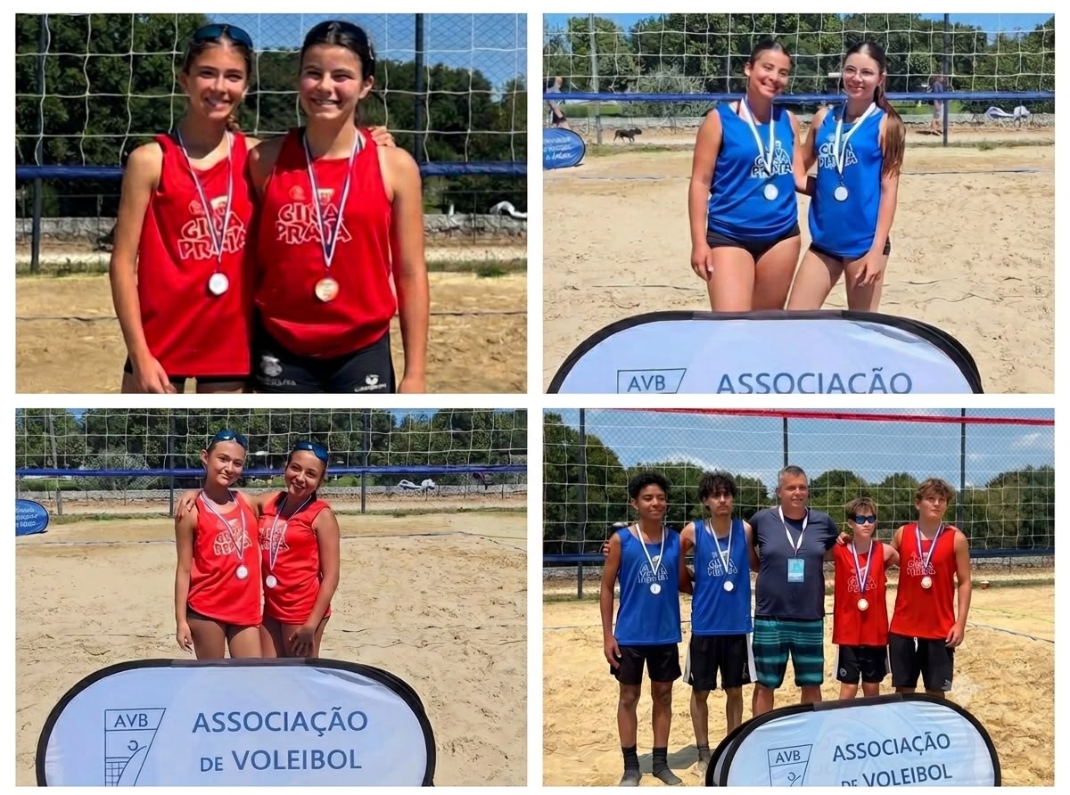 Académicos ganham 5 medalhas no regional de voleibol de praia e apuram 3 duplas para o nacional