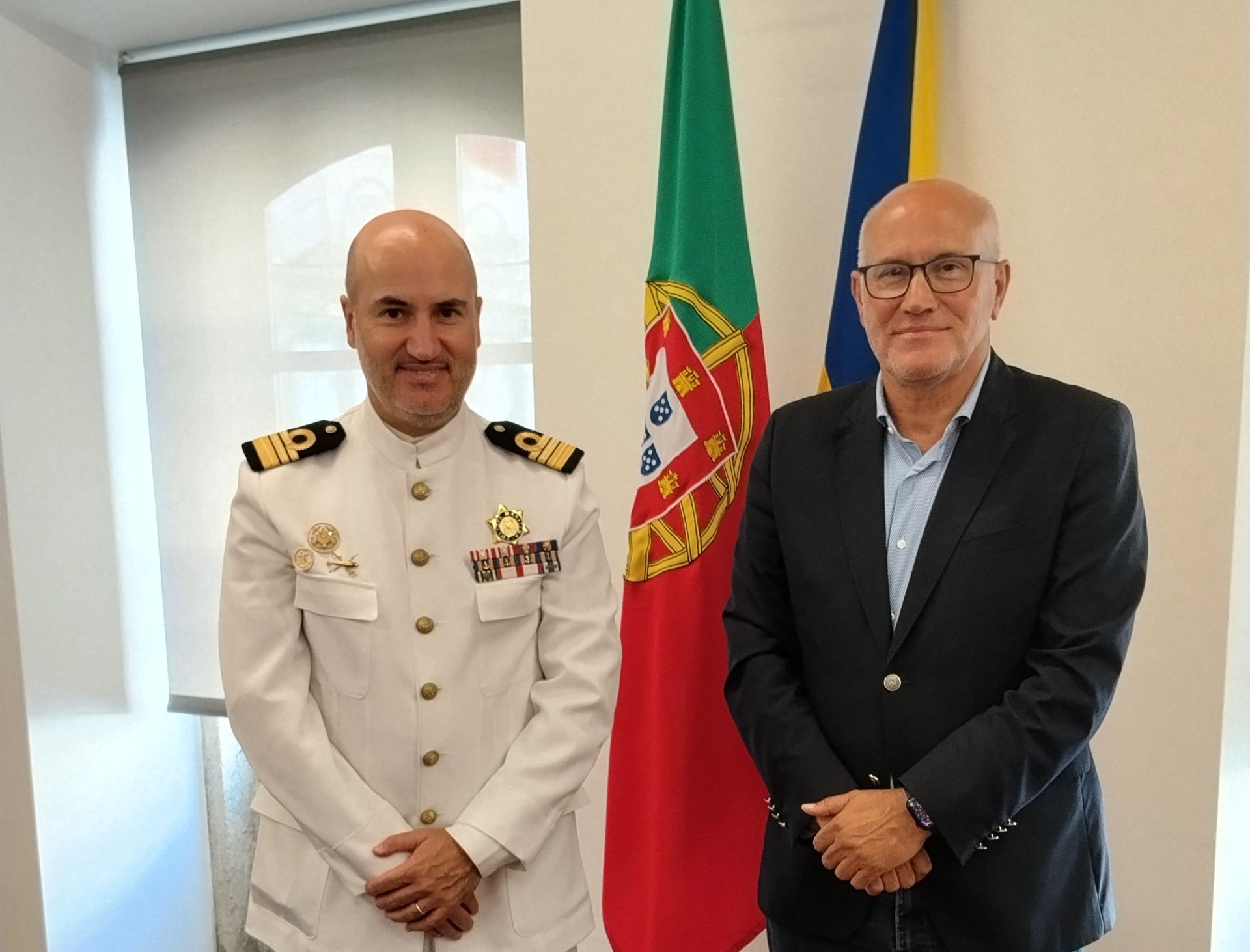 Município de Esposende recebe novo Capitão do Porto e Comandante-local da Polícia Marítima de Viana do Castelo