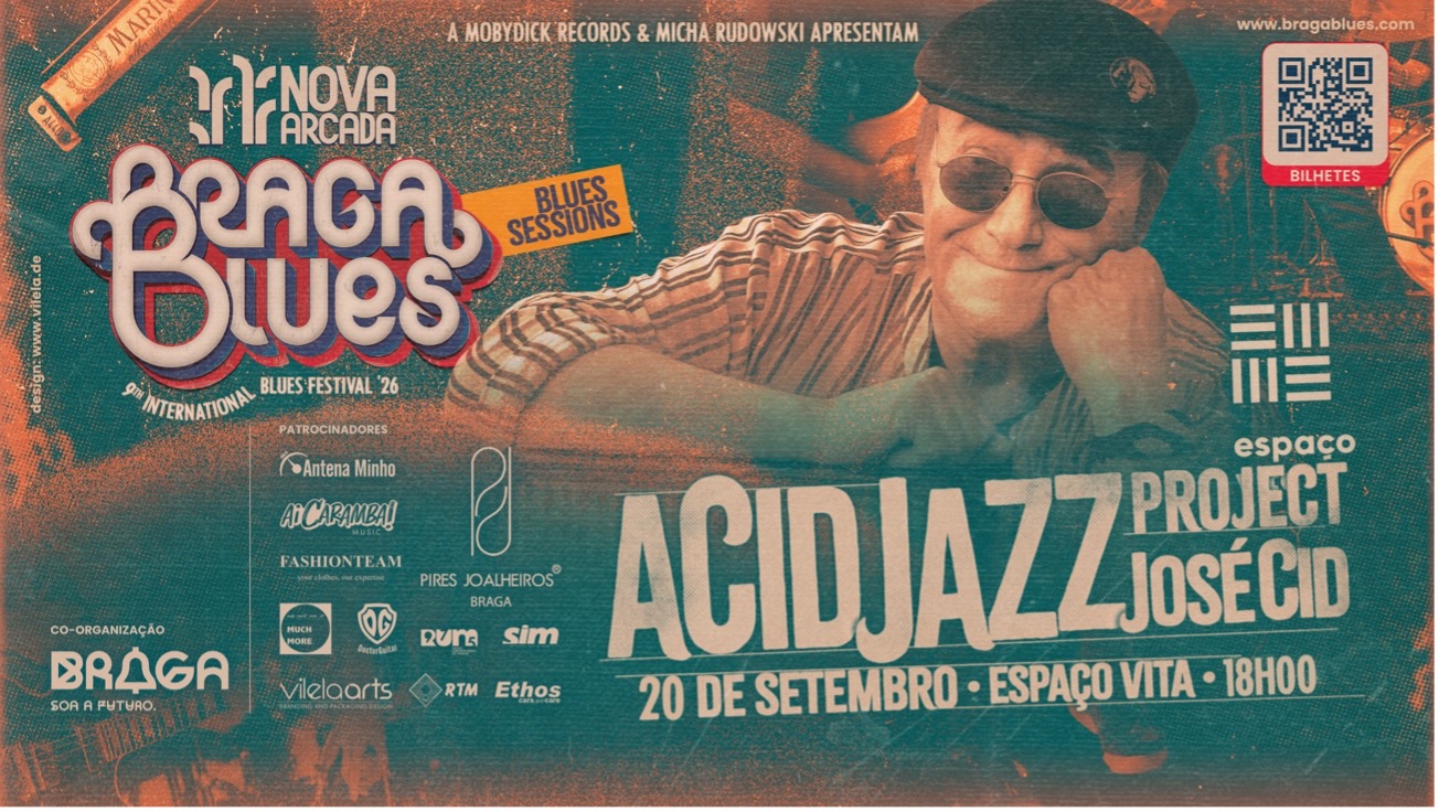 Braga despede-se do verão ao som de José Cid e Acid Jazz