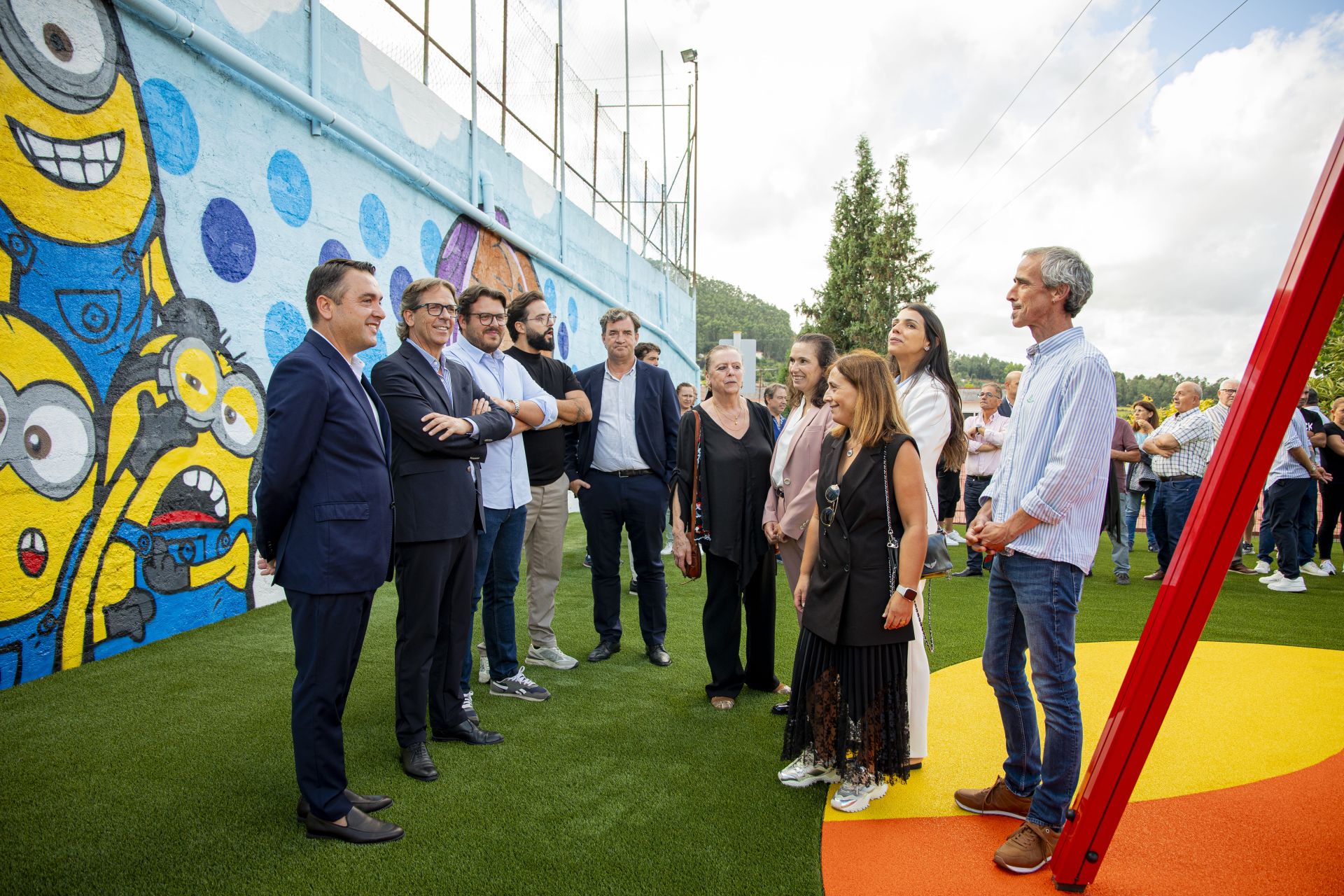 Mário Constantino inaugurou Espaço Cidadão  e Parque Infantil em Rio Covo Santa Eulália