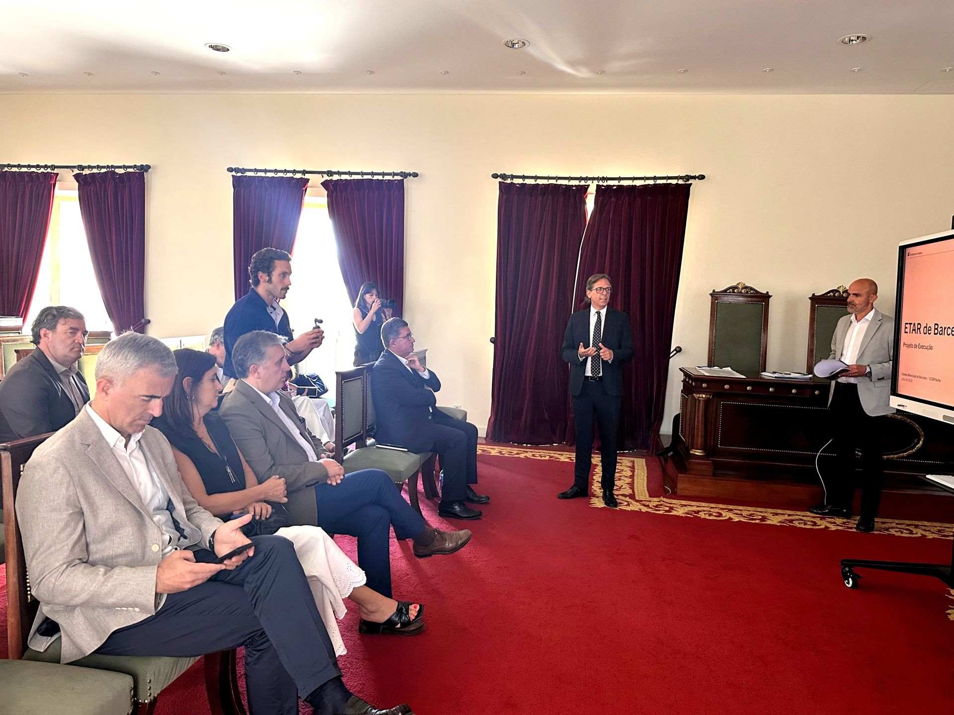 Barcelos recebeu Roteiro pela Inovação da CCDR NORTE  e apresentou projeto da nova ETAR