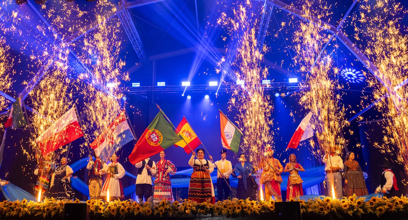 Encontro de culturas no Festival Internacional de Folclore de Esposende