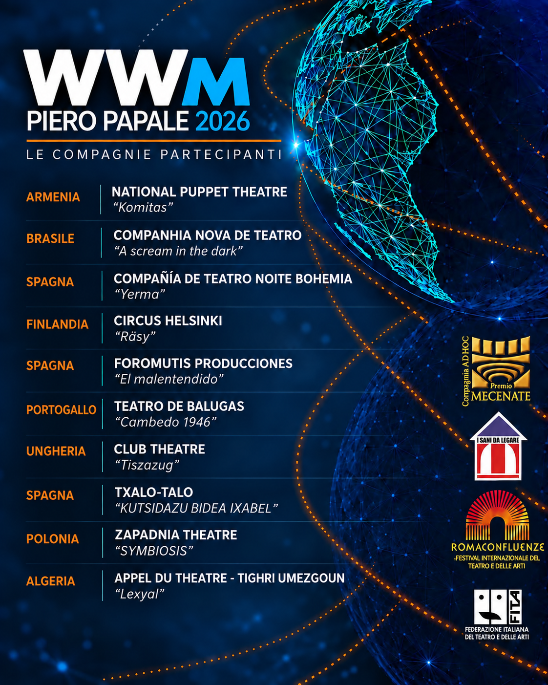 Teatro de Balugas nomeado para prémio de Melhor Espetáculo Internacional em Itália