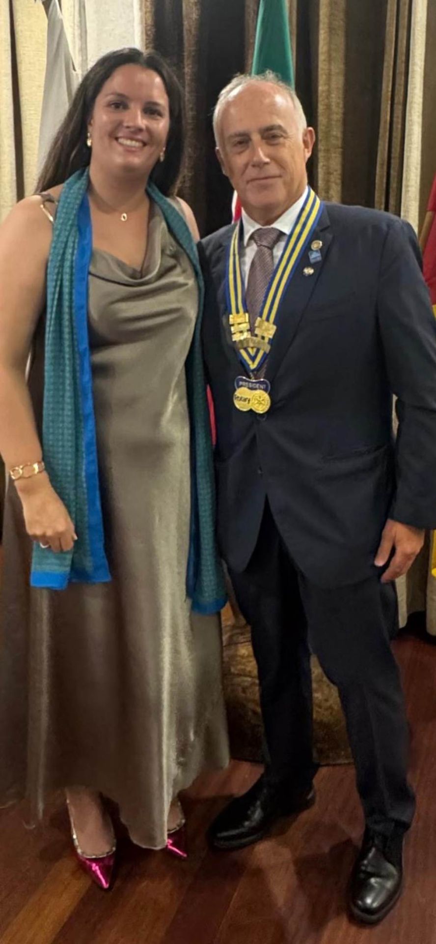 Transmissão de tarefas do Rotary Club de Barcelos  João Albuquerque, Presidente para o ano 2026/2027